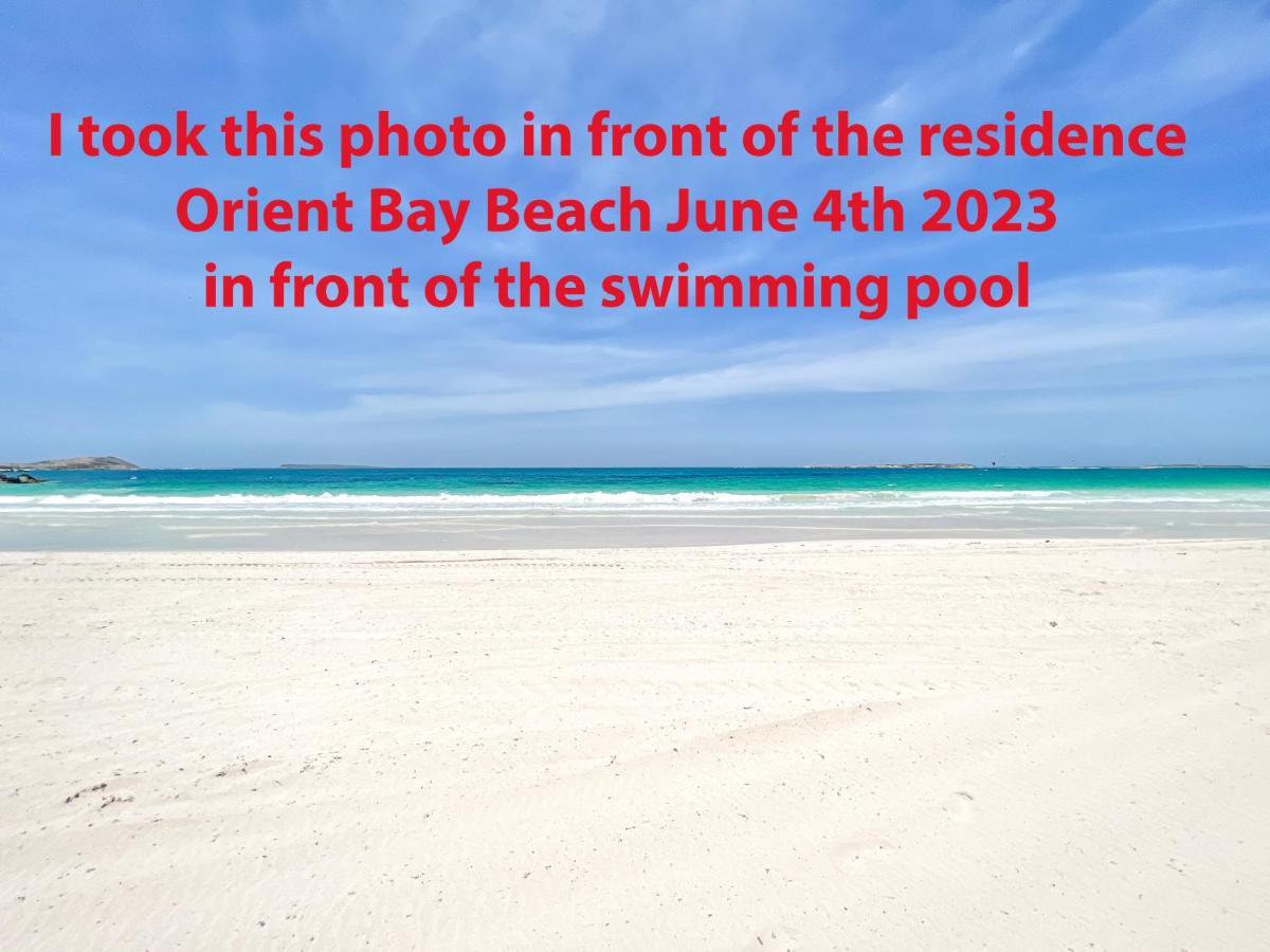 Top Floor Unit 520 Ft2 - 48 M2 With Stunning Dominant View On Ocean, St Barth, Orient Bay Куль-де-Сак Экстерьер фото