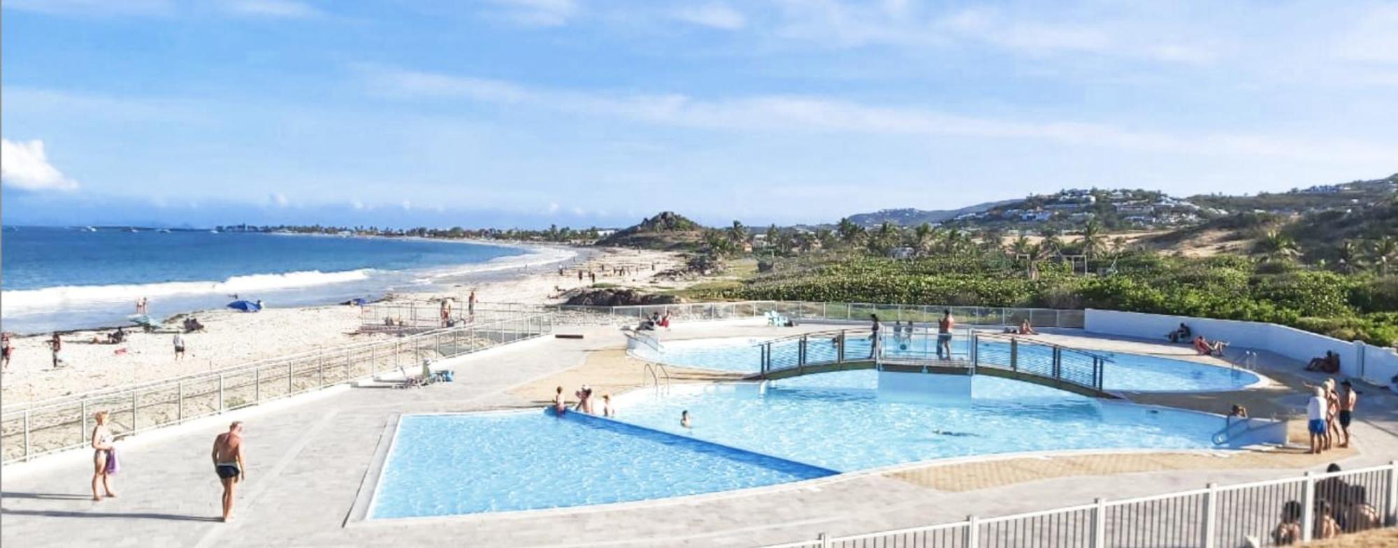 Top Floor Unit 520 Ft2 - 48 M2 With Stunning Dominant View On Ocean, St Barth, Orient Bay Куль-де-Сак Экстерьер фото