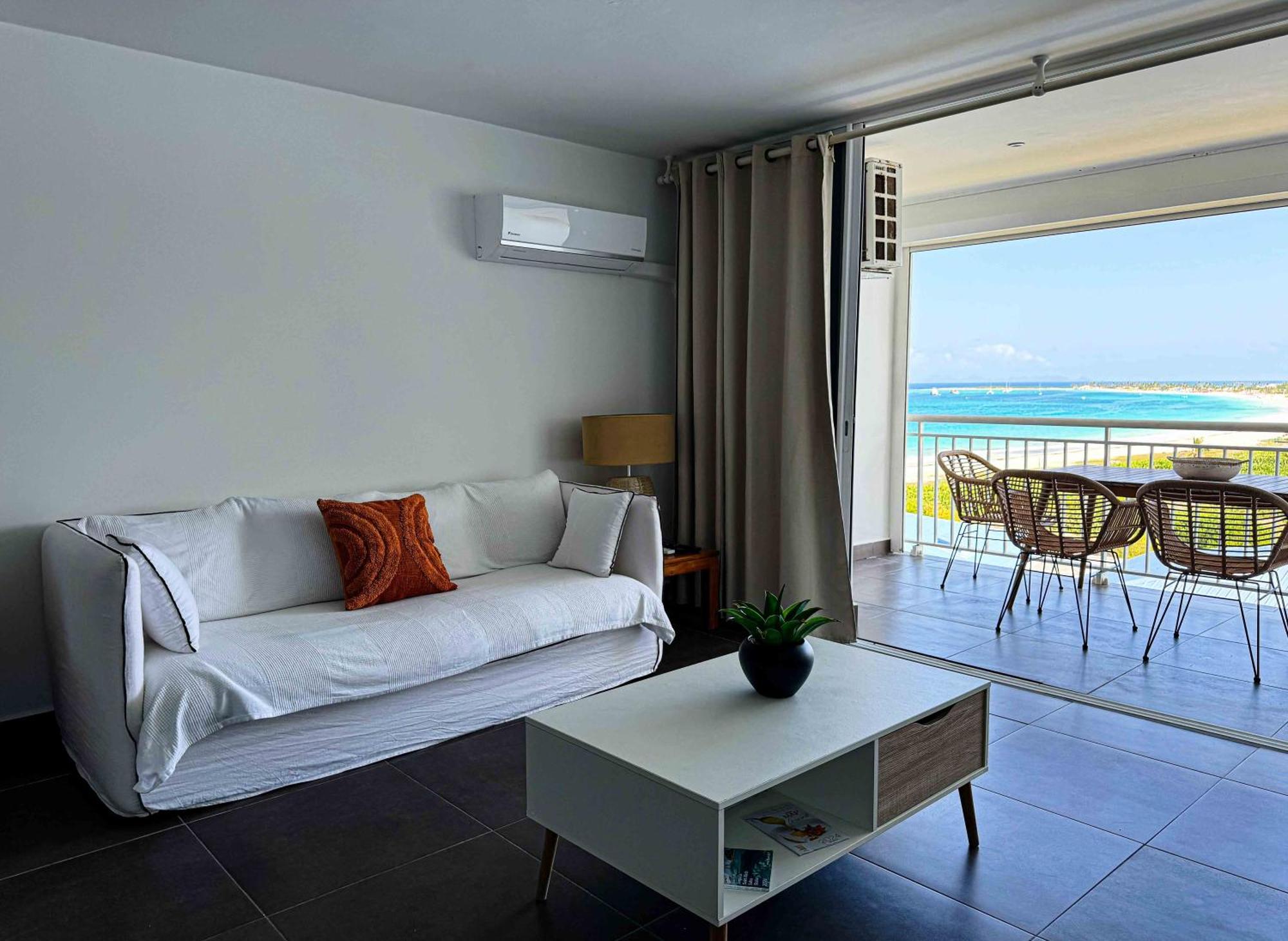 Top Floor Unit 520 Ft2 - 48 M2 With Stunning Dominant View On Ocean, St Barth, Orient Bay Куль-де-Сак Экстерьер фото